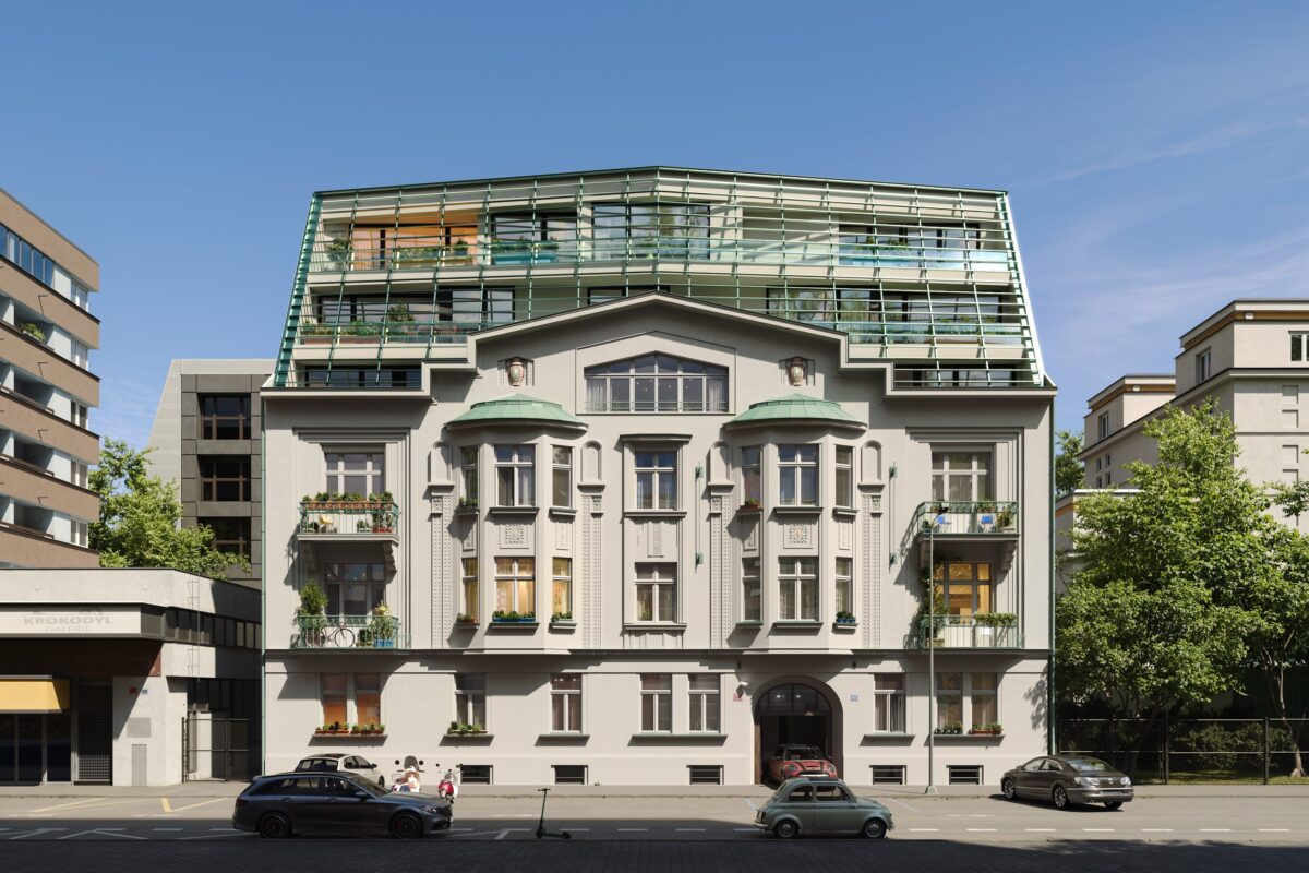 Tusarova 41 / Jak secesní noblesa nachází svůj moderní hlas